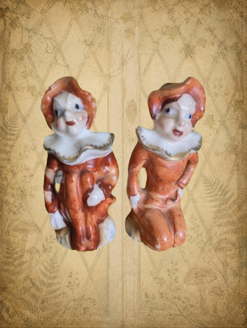 Vintage Elf Salt & Pepper Shakers